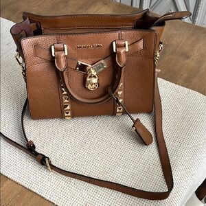 Michael Kors Brown Leather Handbag